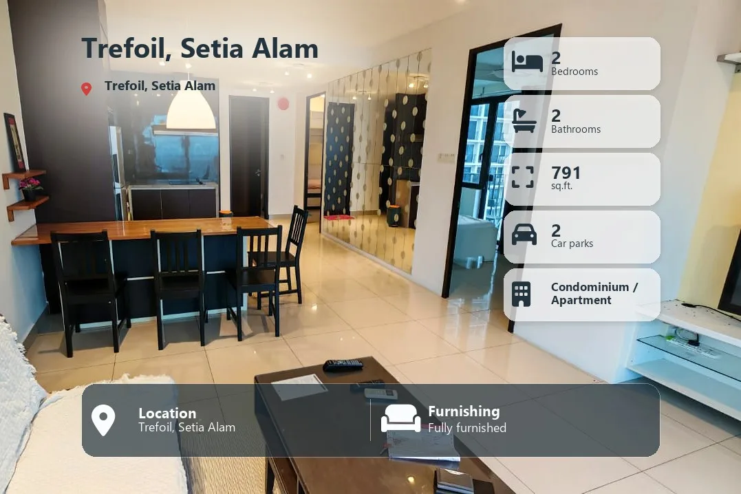 2R2B BIG Corner Unit @ Trefoil, Setia Alam