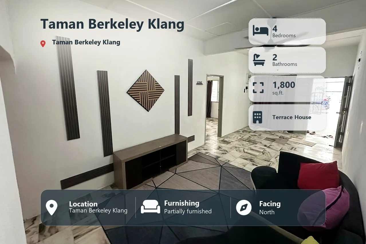 4R2B Terrace House @ Taman Berkeley Klang