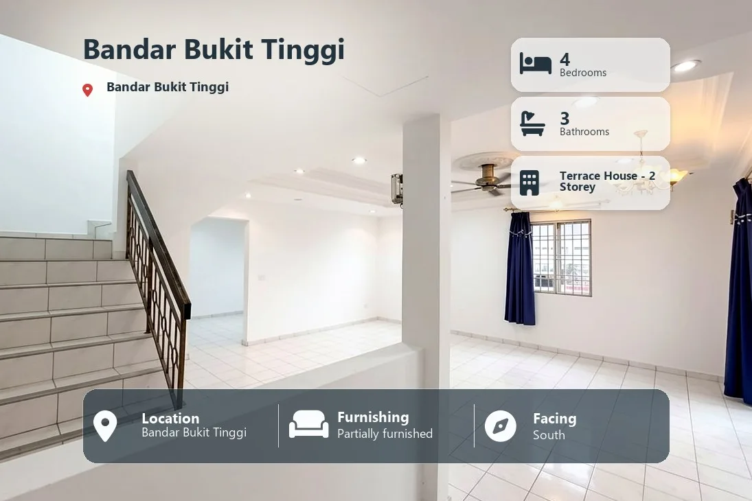 4R3B Double Storey House @ Bandar Bukit Tinggi